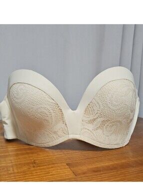 Delimira Intimates Push Up Strapless Bea, Sz 36B